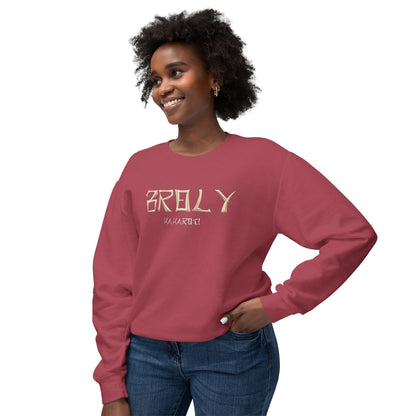 Unisex Lightweight Crewneck Sweatshirt - Broly