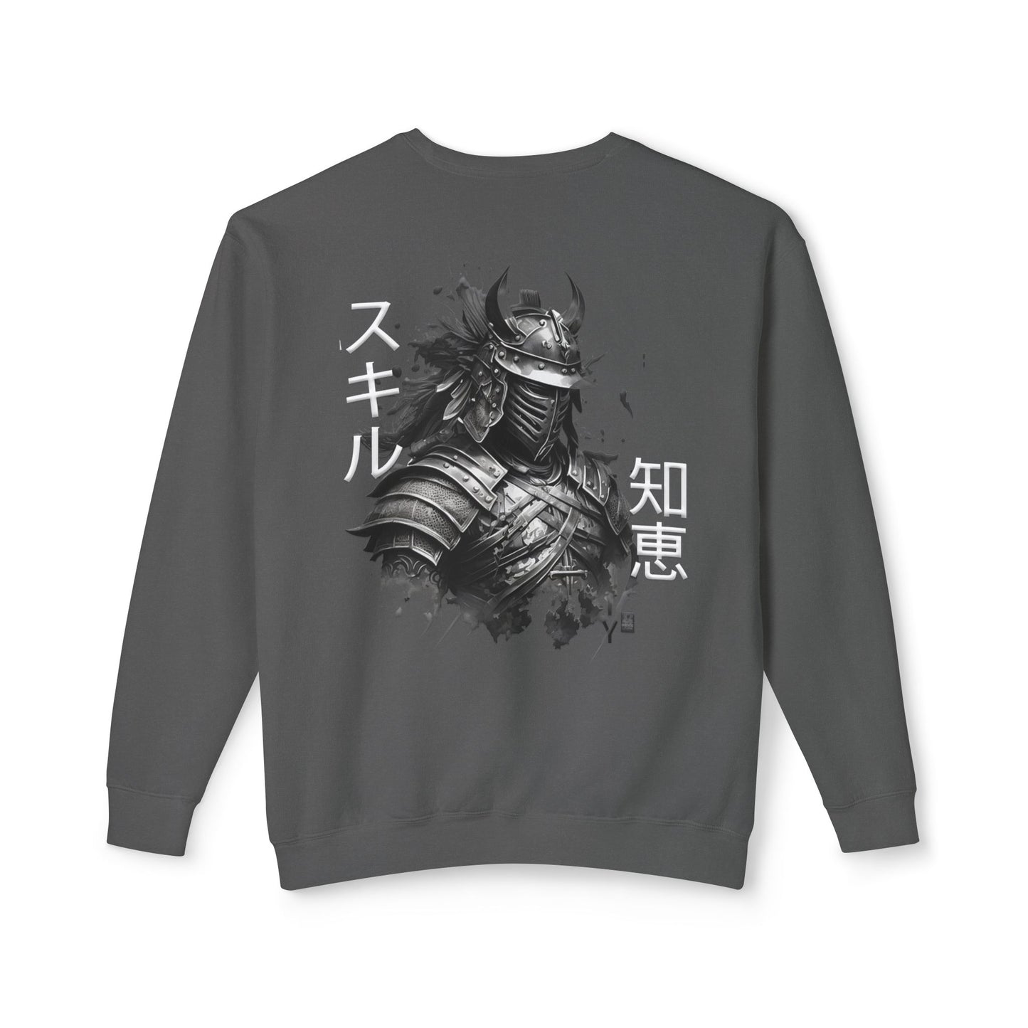 Unisex Lightweight Crewneck Sweatshirt - Samurai Jap