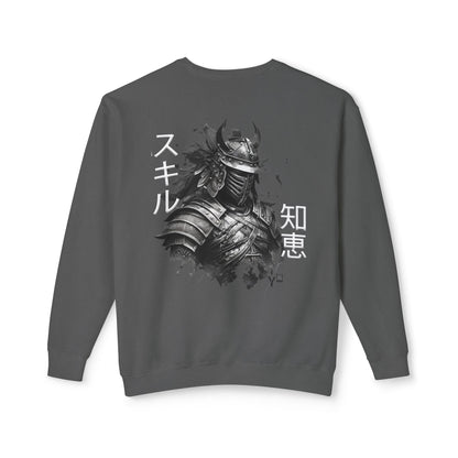 Unisex Lightweight Crewneck Sweatshirt - Samurai Jap