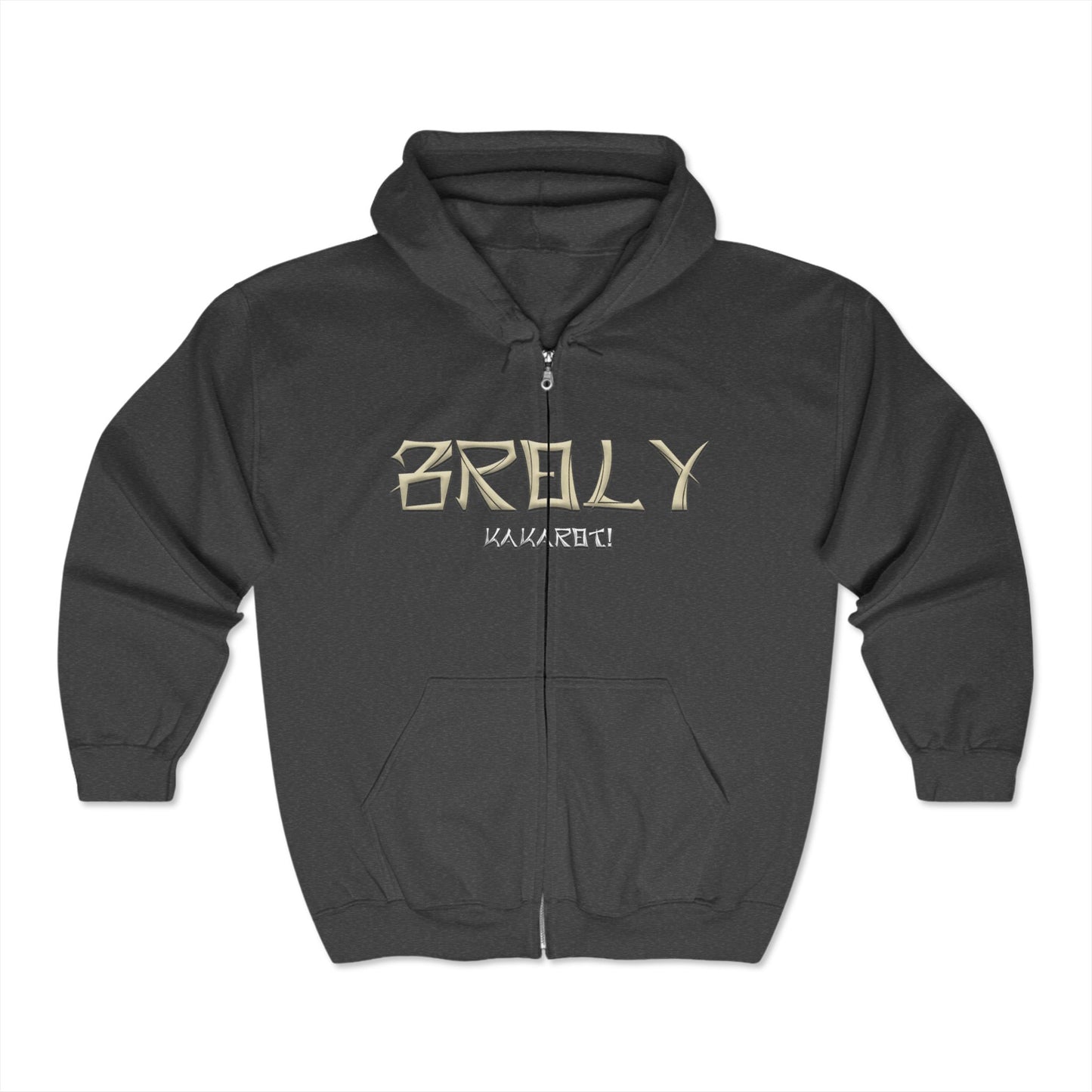 Unisex Heavy Blend™ Full Zip Hooded Sweatshirt - Broly