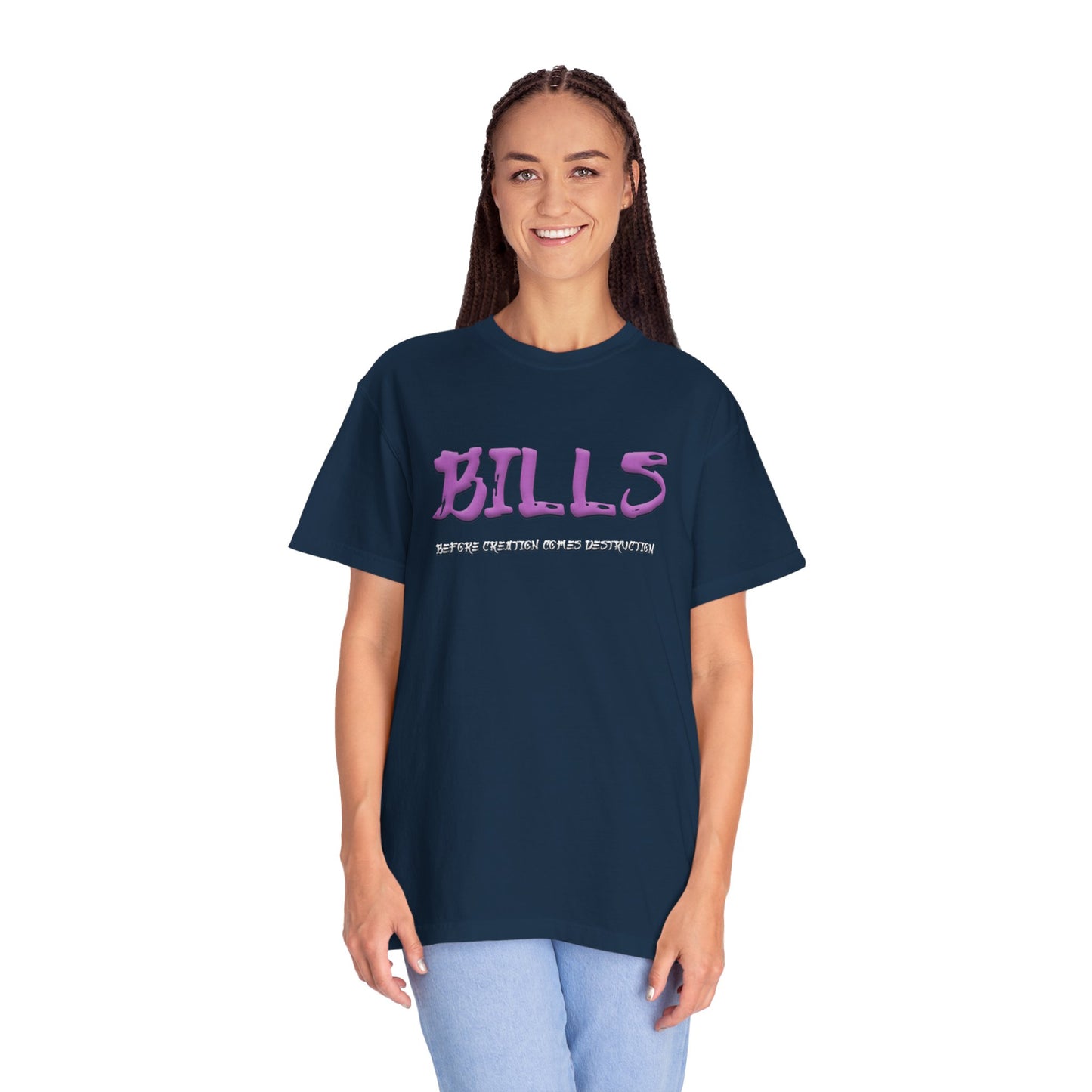 Unisex Garment-Dyed T-shirt - Bills