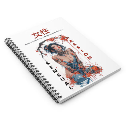 Spiral Notebook - Ruled Line - Women