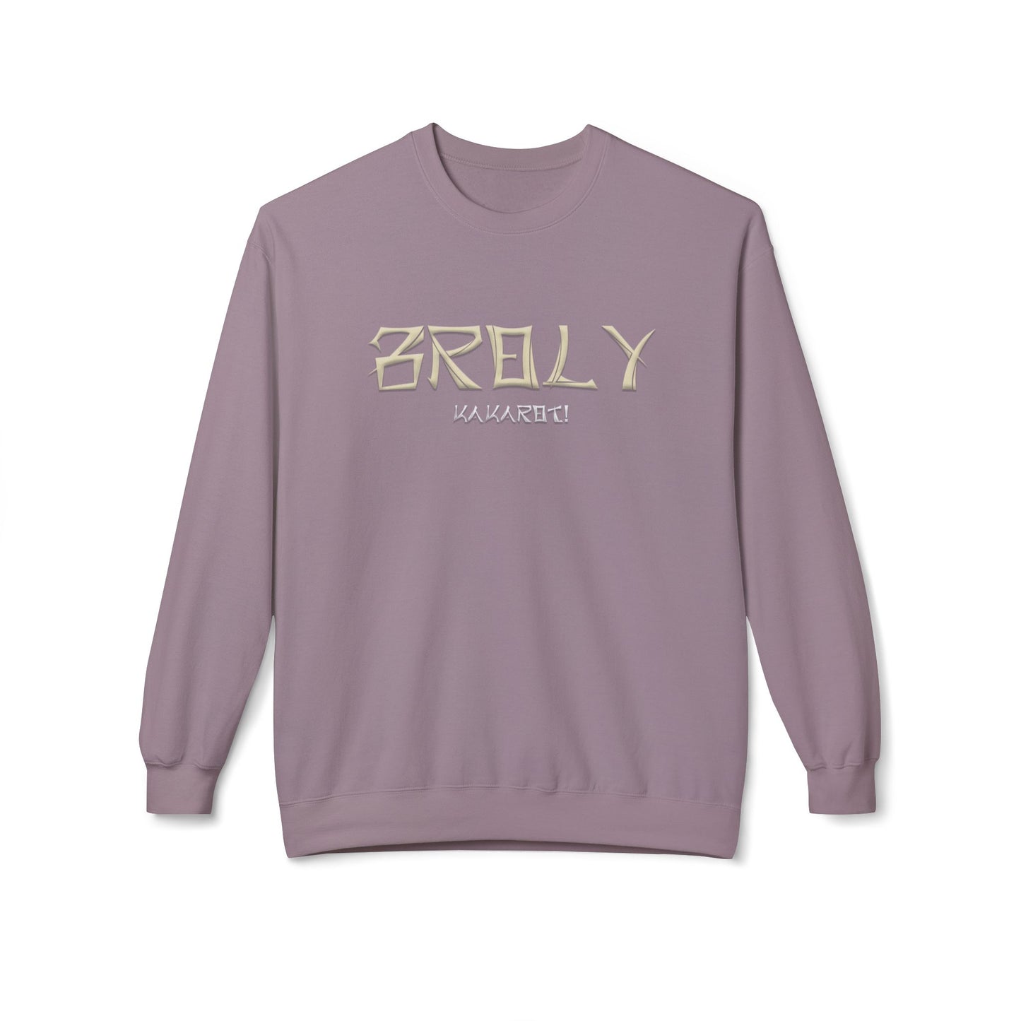 Unisex Midweight Softstyle Fleece Crewneck Sweatshirt - Broly