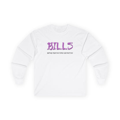 Unisex Ultra Cotton Long Sleeve Tee - Bills