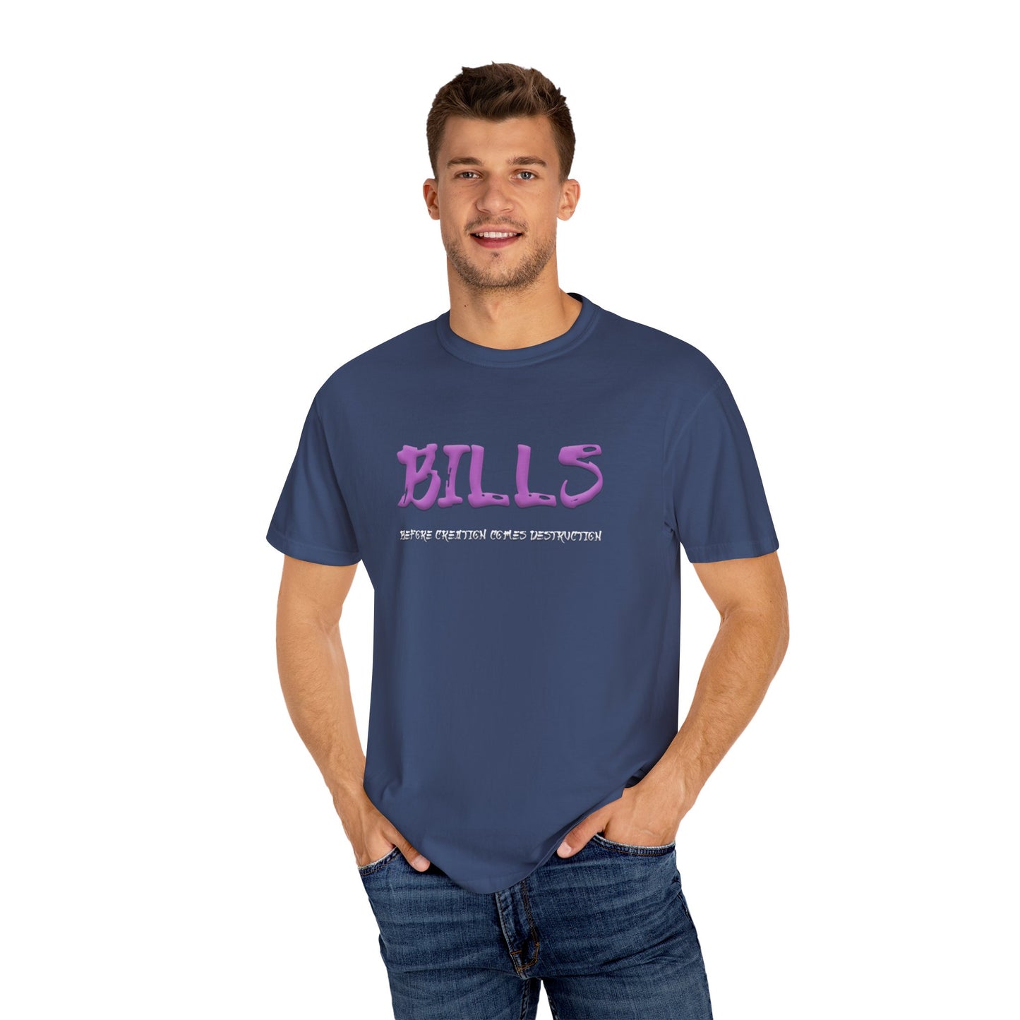 Unisex Garment-Dyed T-shirt - Bills