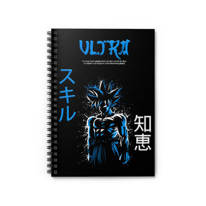 Spiral Notebook - Ruled Line - Ultra Black