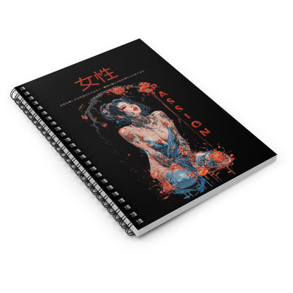 Spiral Notebook - Ruled Line - Women