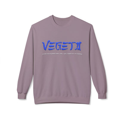 Unisex Midweight Softstyle Fleece Crewneck Sweatshirt - Vegeta