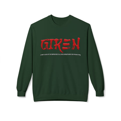 Unisex Midweight Softstyle Fleece Crewneck Sweatshirt - Giren