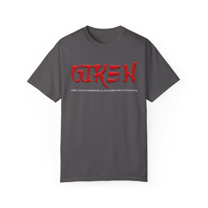 Unisex Garment-Dyed T-shirt - Giren