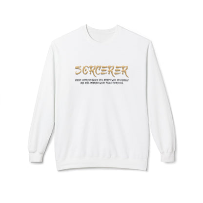 Unisex Midweight Softstyle Fleece Crewneck Sweatshirt - Sorcerer