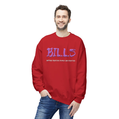 Unisex Midweight Softstyle Fleece Crewneck Sweatshirt - Bills