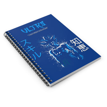 Spiral Notebook - Ruled Line - Ultra Blue