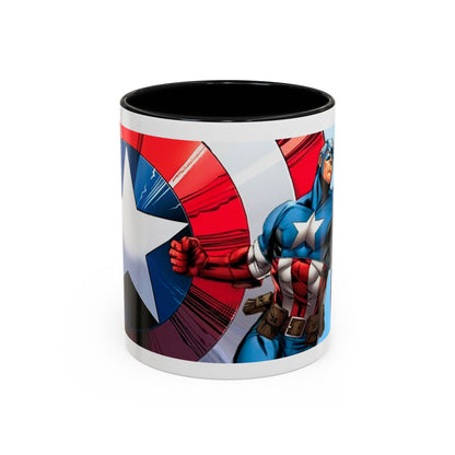 Mug de 11oz con estilos de tus superheroes- (PERSONALIZABLES)