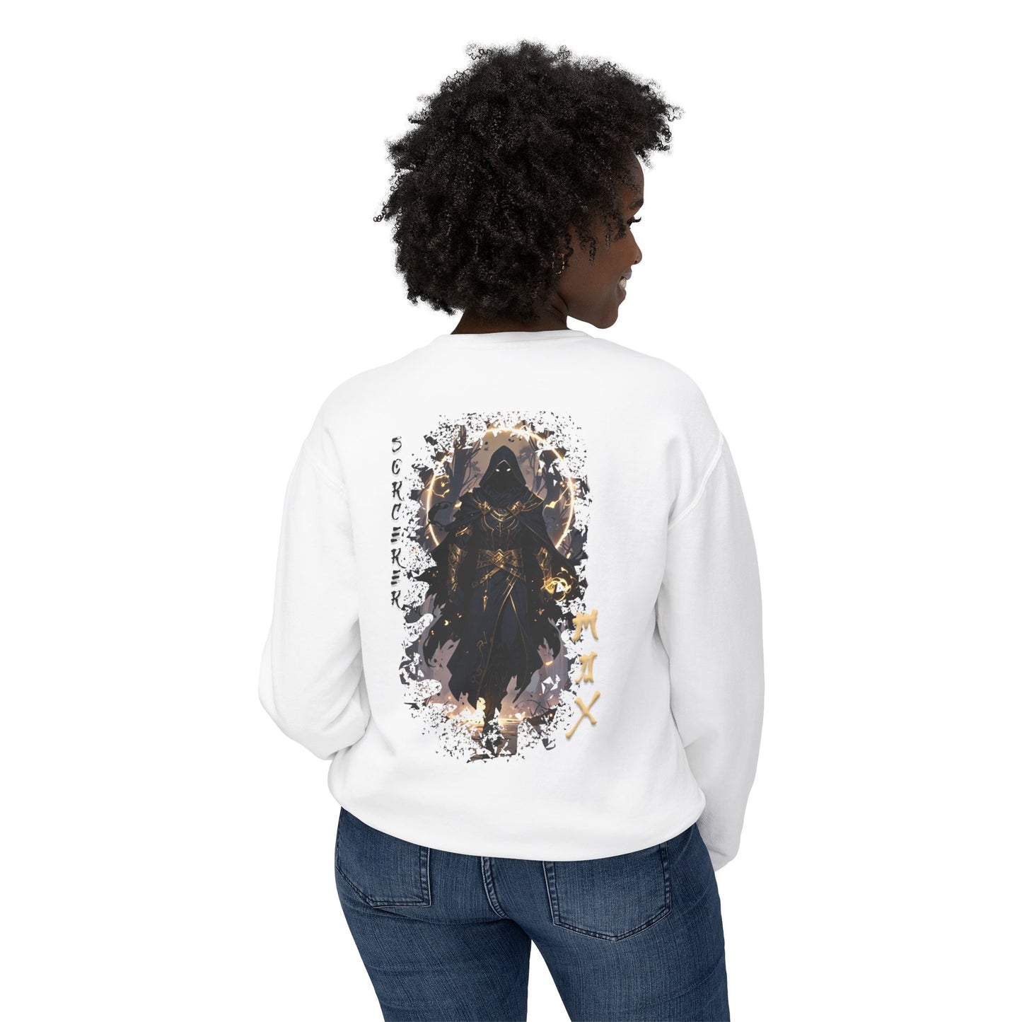 Unisex Lightweight Crewneck Sweatshirt - Sorcerer