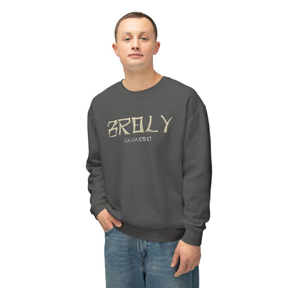 Unisex Lightweight Crewneck Sweatshirt - Broly