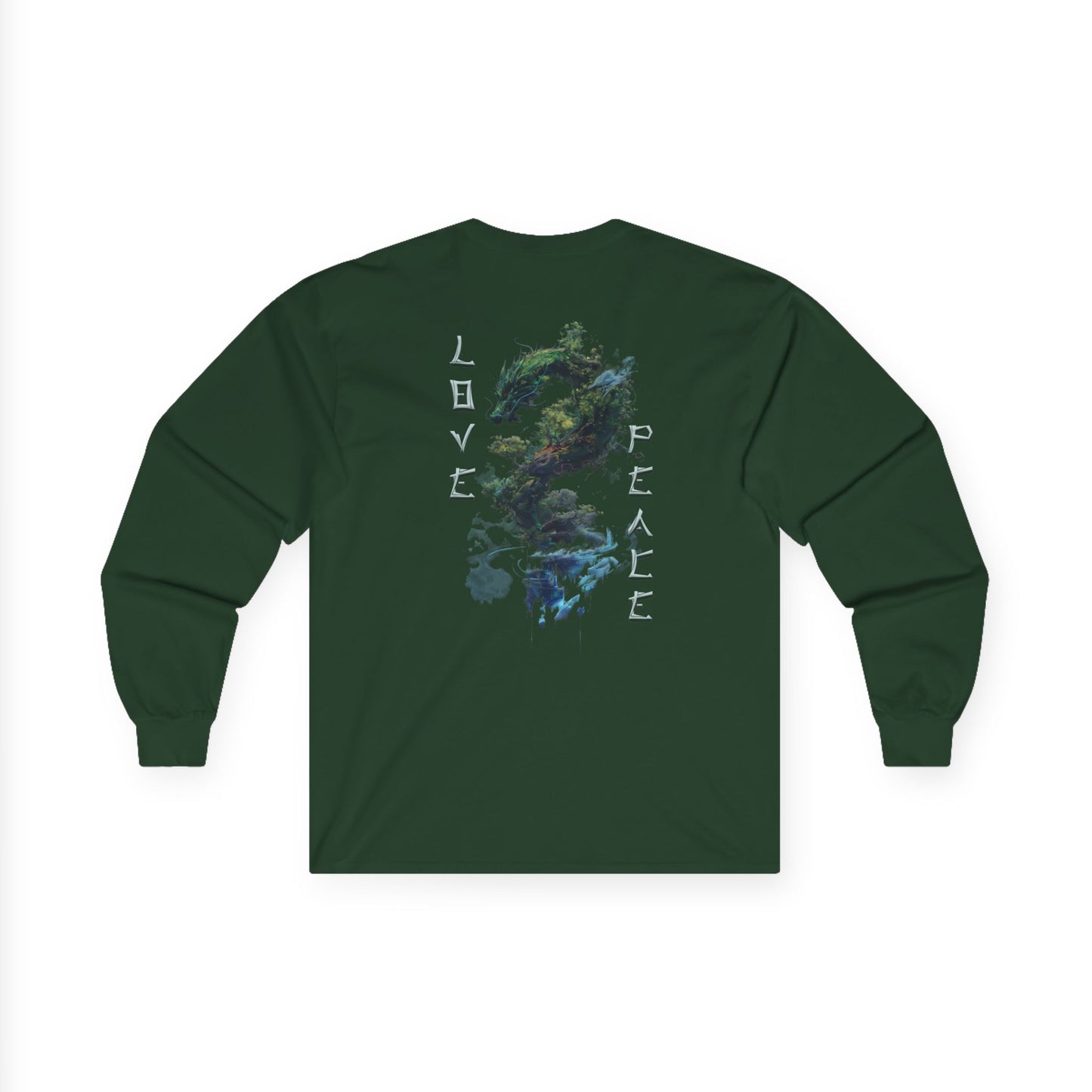 Unisex Ultra Cotton Long Sleeve Tee - Dragon