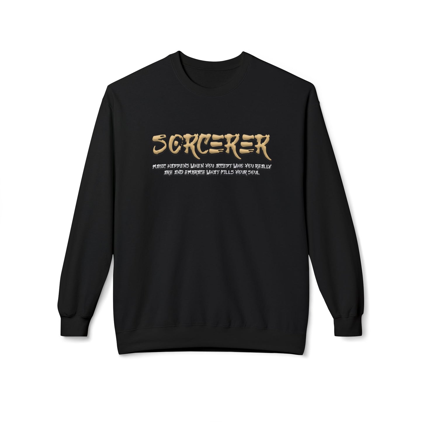 Unisex Midweight Softstyle Fleece Crewneck Sweatshirt - Sorcerer