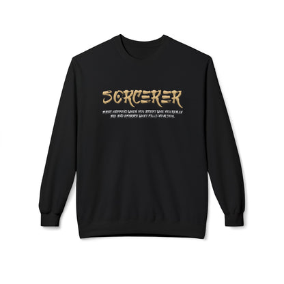 Unisex Midweight Softstyle Fleece Crewneck Sweatshirt - Sorcerer