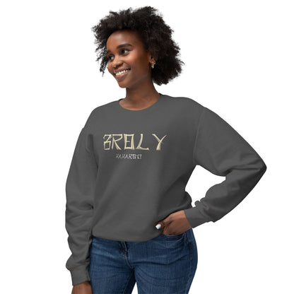 Unisex Lightweight Crewneck Sweatshirt - Broly