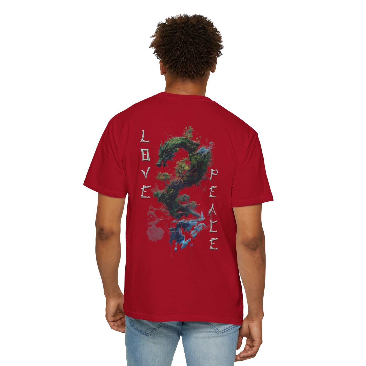 Unisex Garment-Dyed T-shirt - Dragon