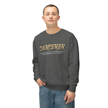 Unisex Lightweight Crewneck Sweatshirt - Sorcerer
