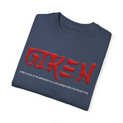 Unisex Garment-Dyed T-shirt - Giren