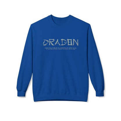 Unisex Midweight Softstyle Fleece Crewneck Sweatshirt - Dragon