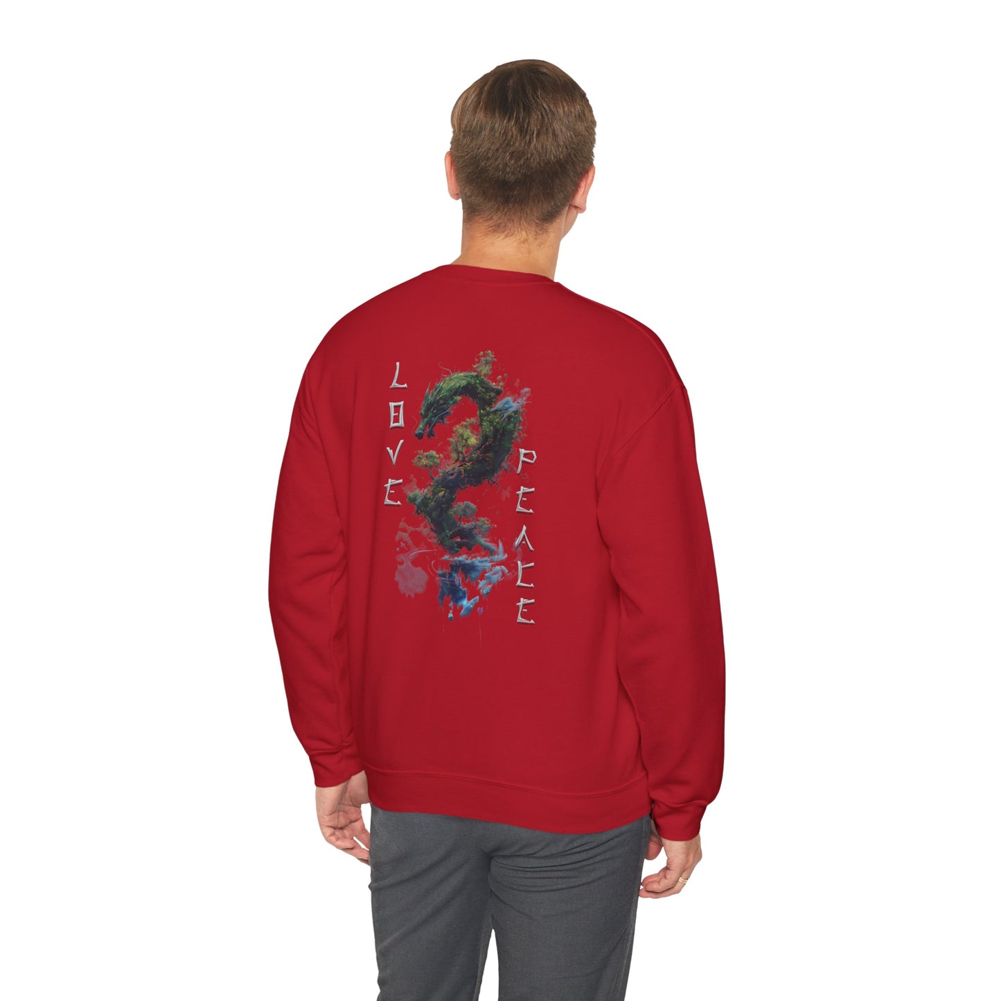 Unisex Heavy Blend™ Crewneck Sweatshirt - Dragon