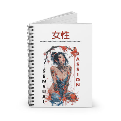 Spiral Notebook - Ruled Line - Women