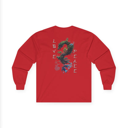 Unisex Ultra Cotton Long Sleeve Tee - Dragon