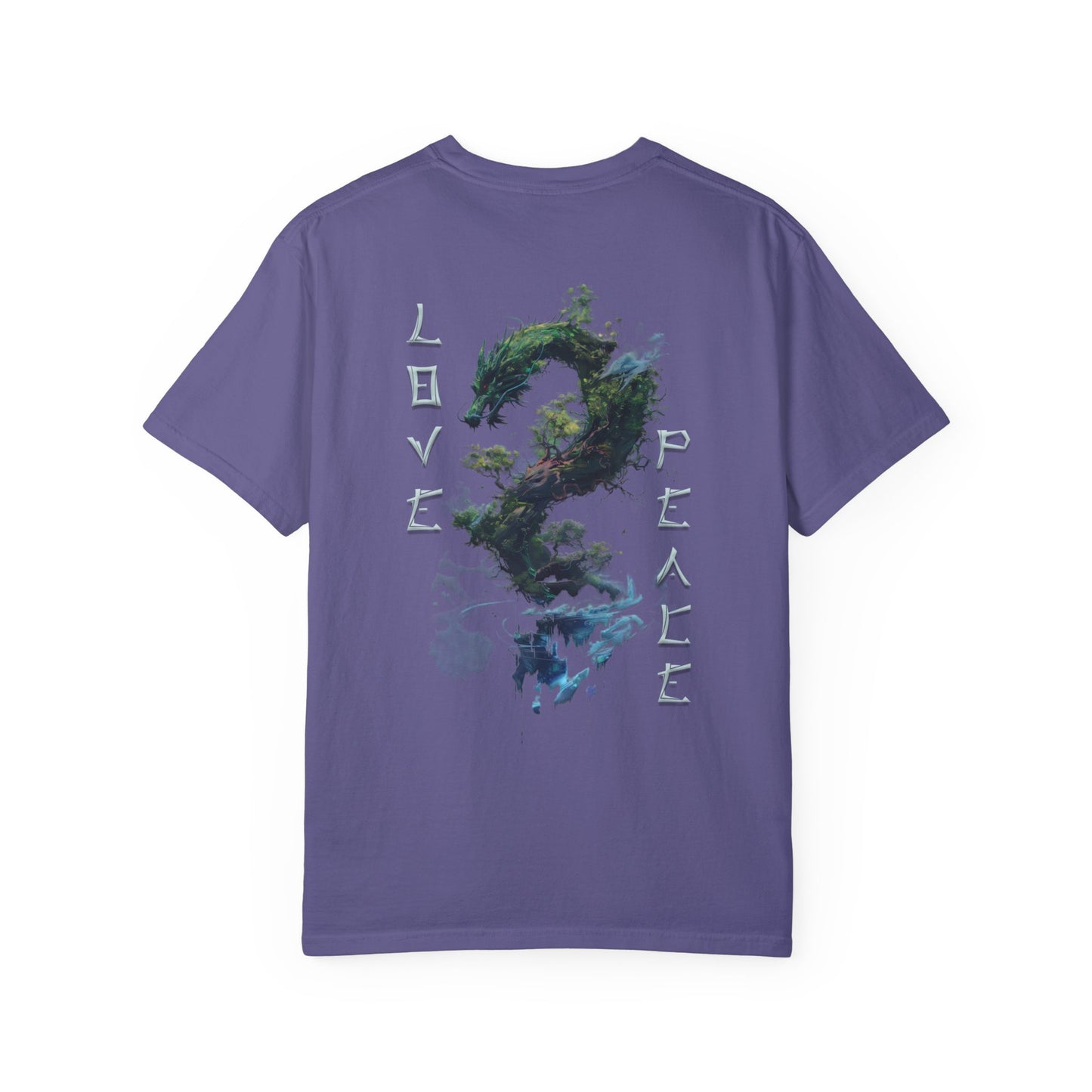 Unisex Garment-Dyed T-shirt - Dragon