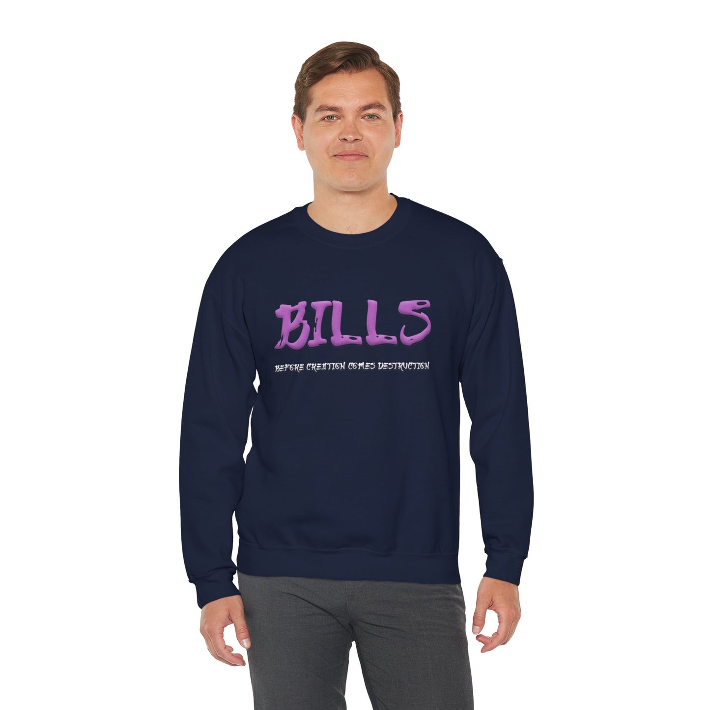 Unisex Heavy Blend™ Crewneck Sweatshirt - Bills