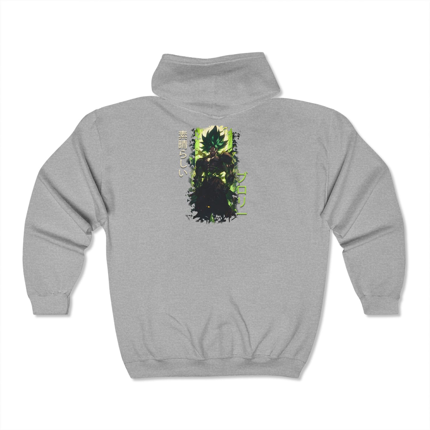 Unisex Heavy Blend™ Full Zip Hooded Sweatshirt - Broly