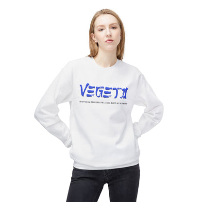 Unisex Midweight Softstyle Fleece Crewneck Sweatshirt - Vegeta