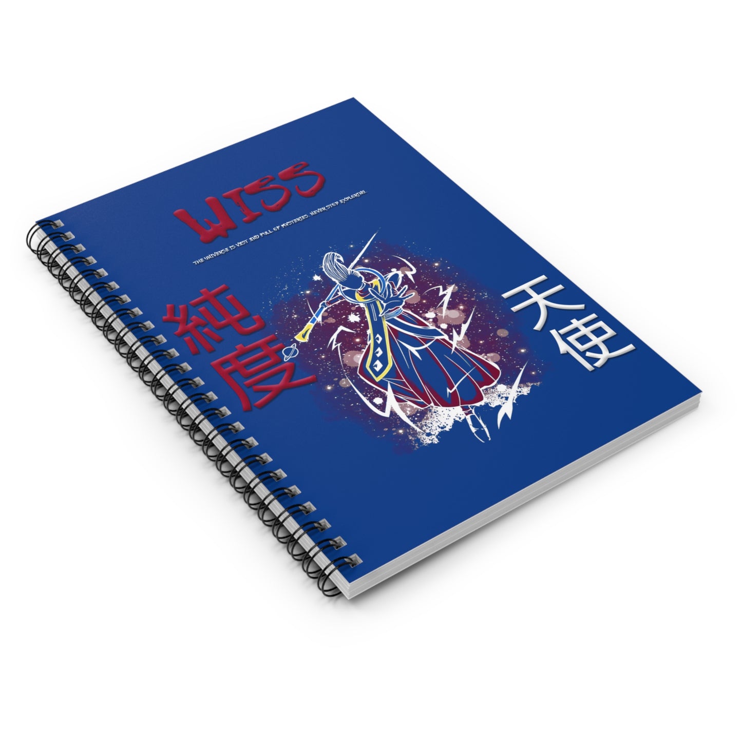 Spiral Notebook - Ruled Line - Wiss Blue