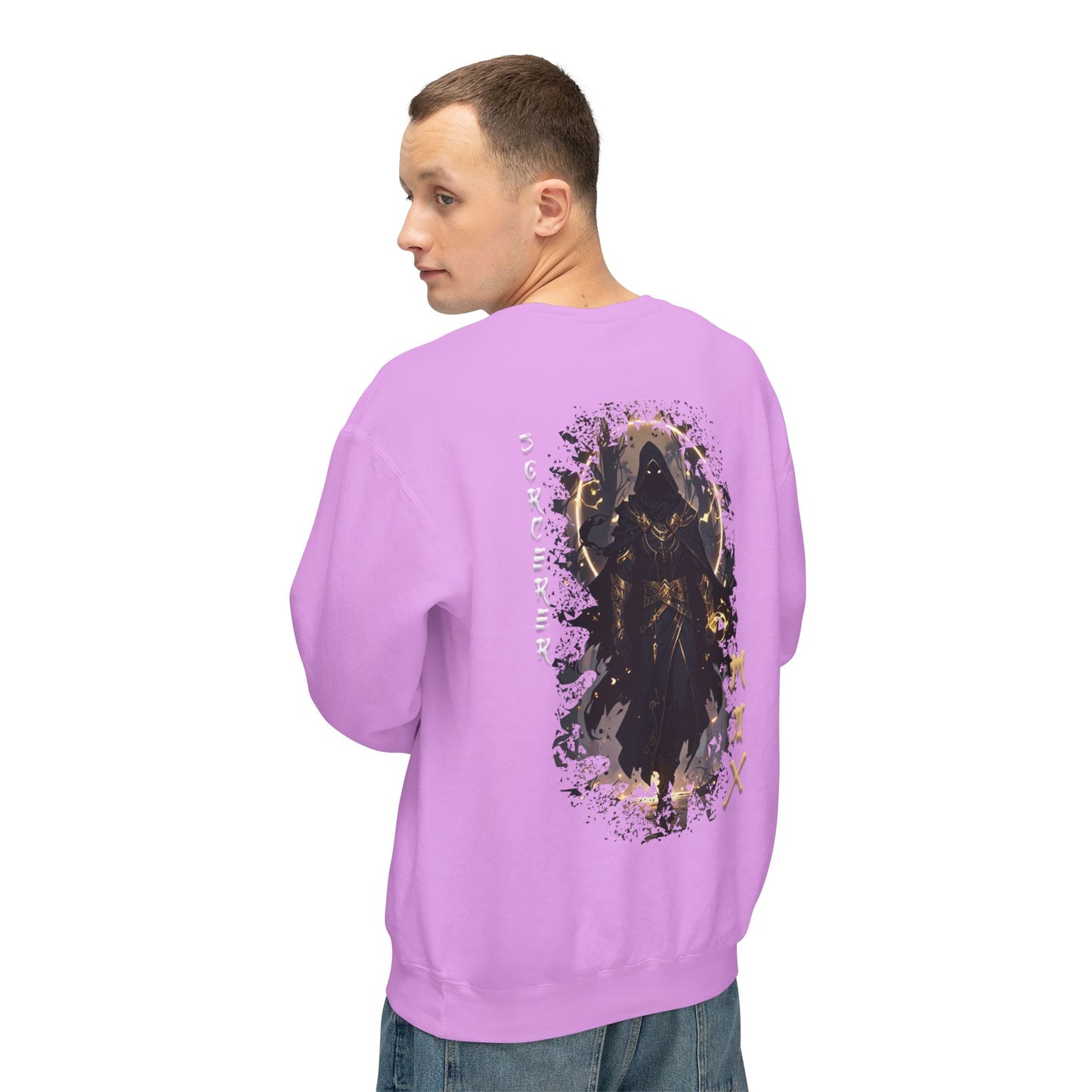 Unisex Lightweight Crewneck Sweatshirt - Sorcerer