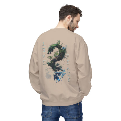 Unisex Midweight Softstyle Fleece Crewneck Sweatshirt - Dragon
