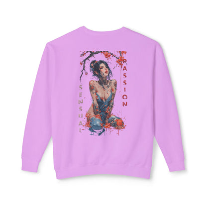 Unisex Lightweight Crewneck Sweatshirt - Women