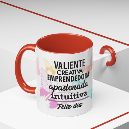 Mug de 11oz con mensajes personalizados - (PERSONALIZABLES)