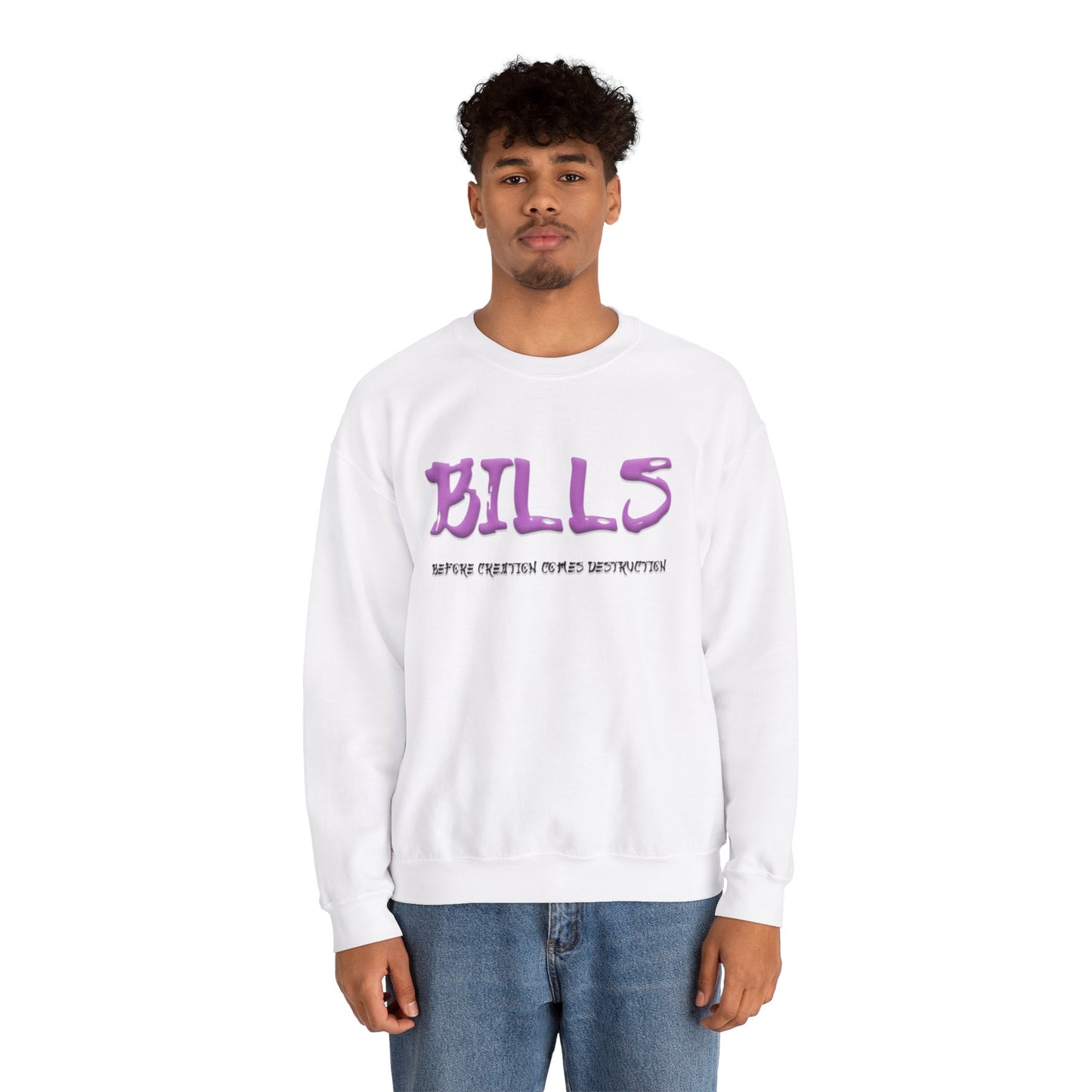 Unisex Heavy Blend™ Crewneck Sweatshirt - Bills