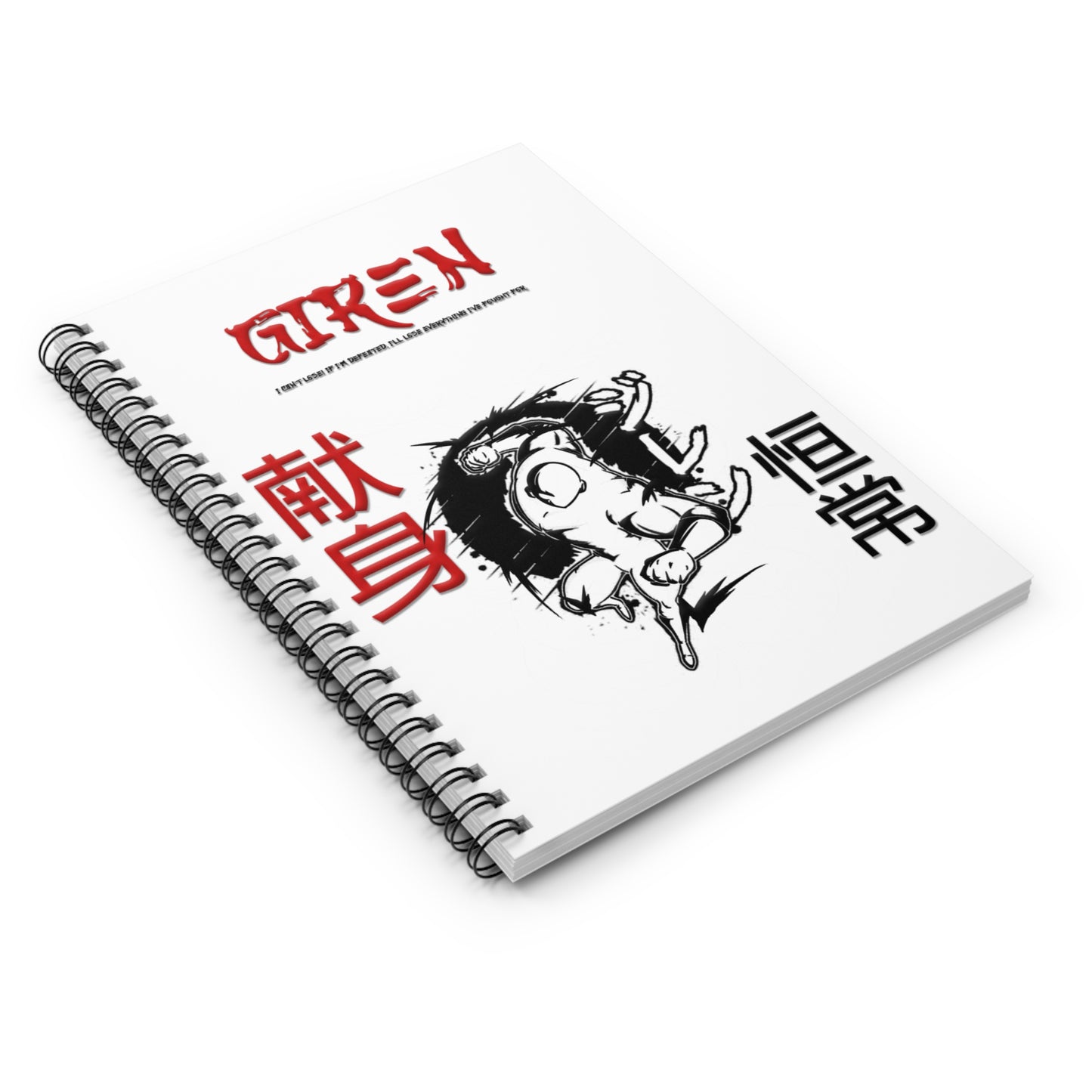Spiral Notebook - Ruled Line - Giren