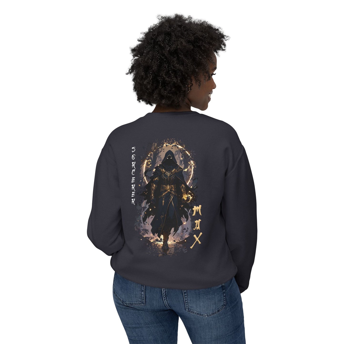 Unisex Lightweight Crewneck Sweatshirt - Sorcerer