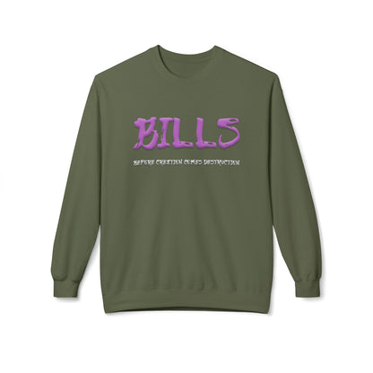 Unisex Midweight Softstyle Fleece Crewneck Sweatshirt - Bills