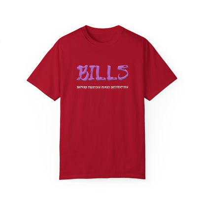 Unisex Garment-Dyed T-shirt - Bills