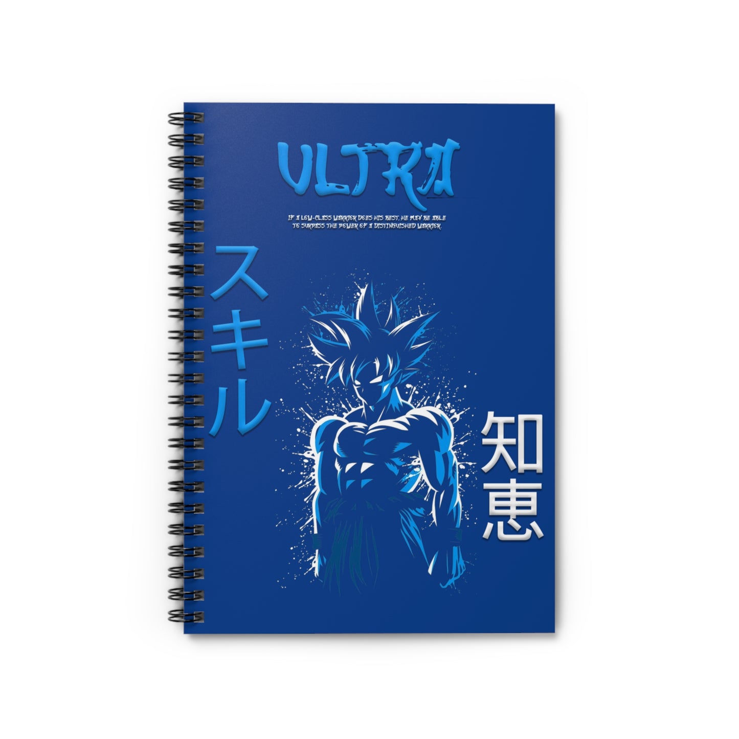 Spiral Notebook - Ruled Line - Ultra Blue