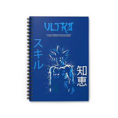 Spiral Notebook - Ruled Line - Ultra Blue