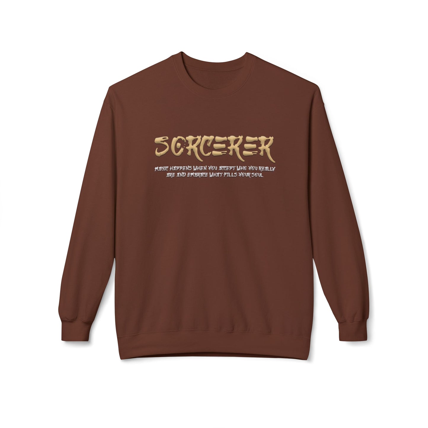Unisex Midweight Softstyle Fleece Crewneck Sweatshirt - Sorcerer