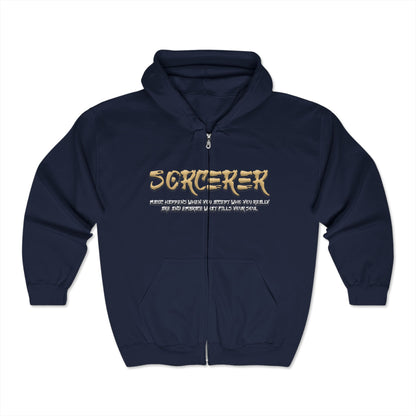 Unisex Heavy Blend™ Full Zip Hooded Sweatshirt - Sorcerer