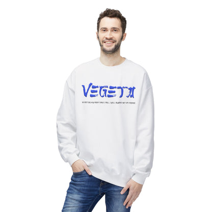 Unisex Midweight Softstyle Fleece Crewneck Sweatshirt - Vegeta